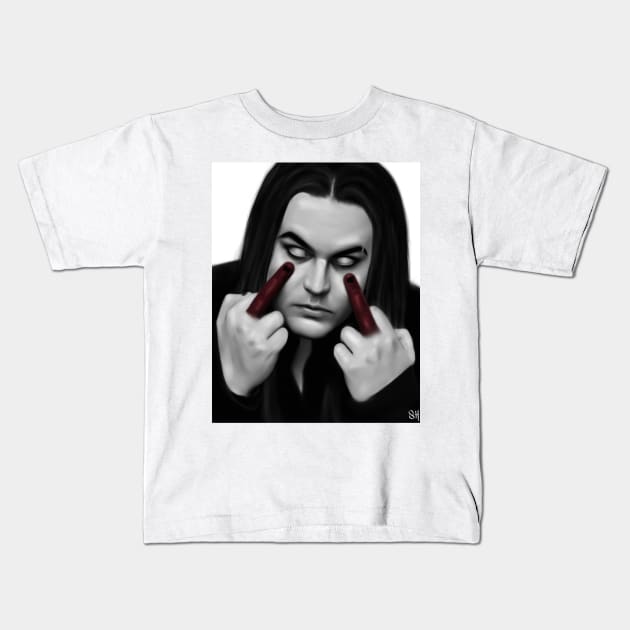 Niko Vilhelm - Blind Channel Kids T-Shirt by Uglykidsophie